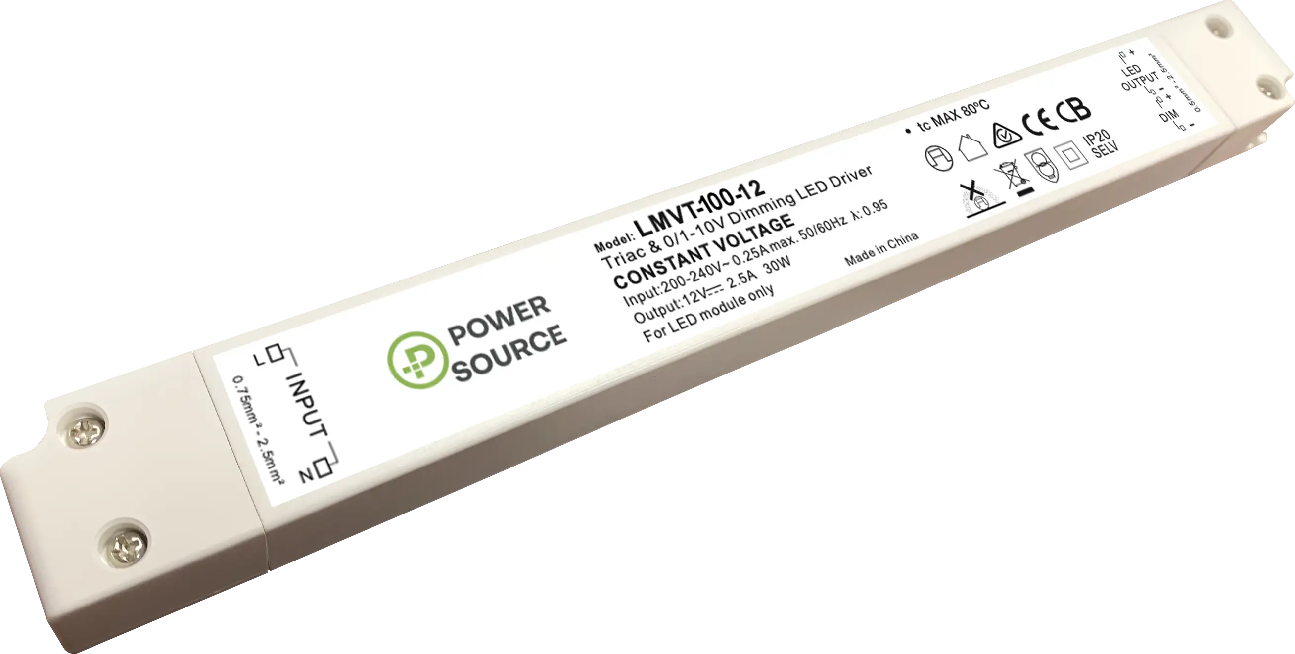 POWERSOURCE LMVT Series Linear LED Drivers